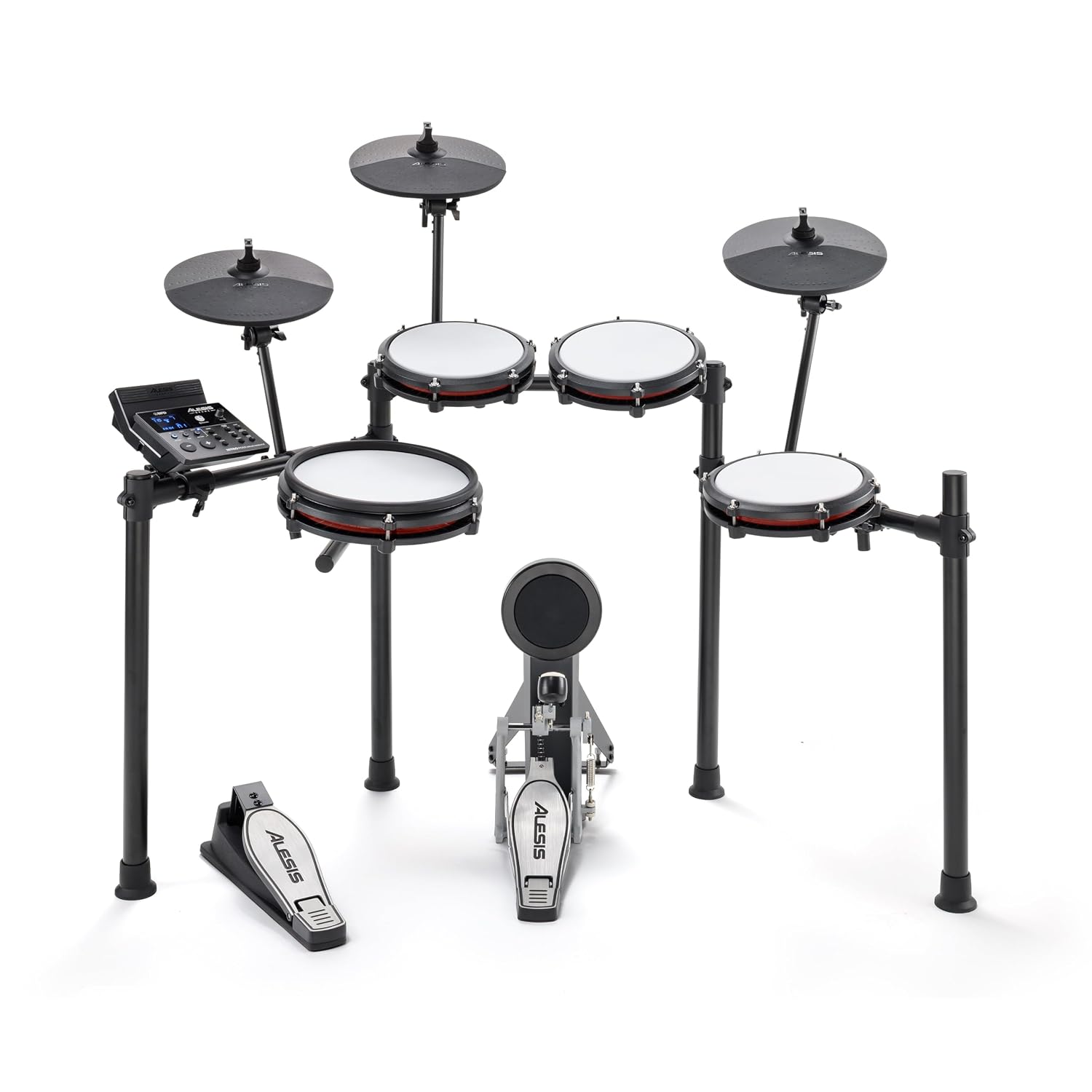 Alesis Nitro Max Kit Eight Piece Electronic Drum Kit with Mesh Heads and Bluetooth - Image 3